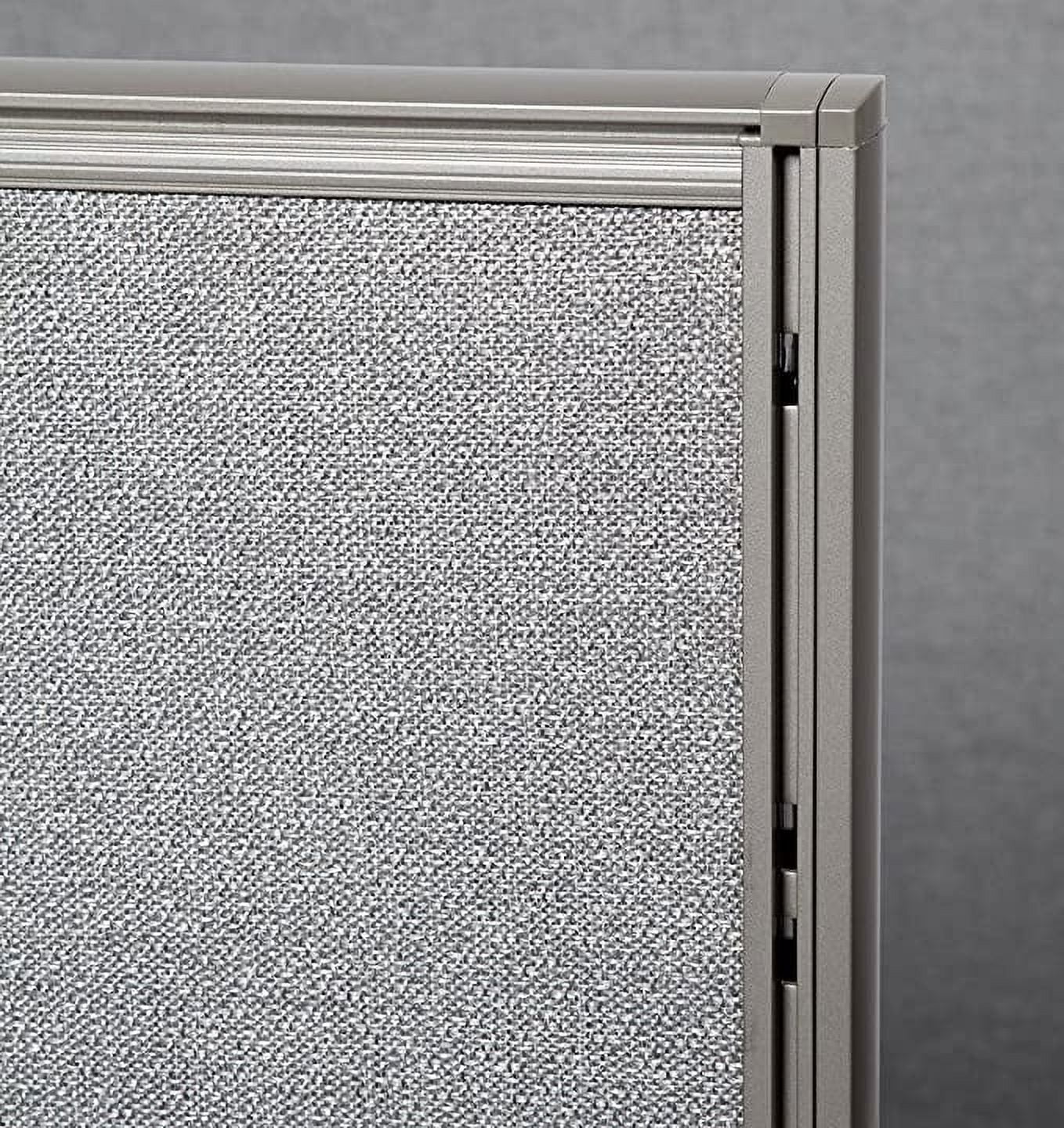 GOF Freestanding Office Partition-Straight Run w/Safety Legs (72"W x 60"H) Room Divider, Privacy Screen, Workstation Cubicle