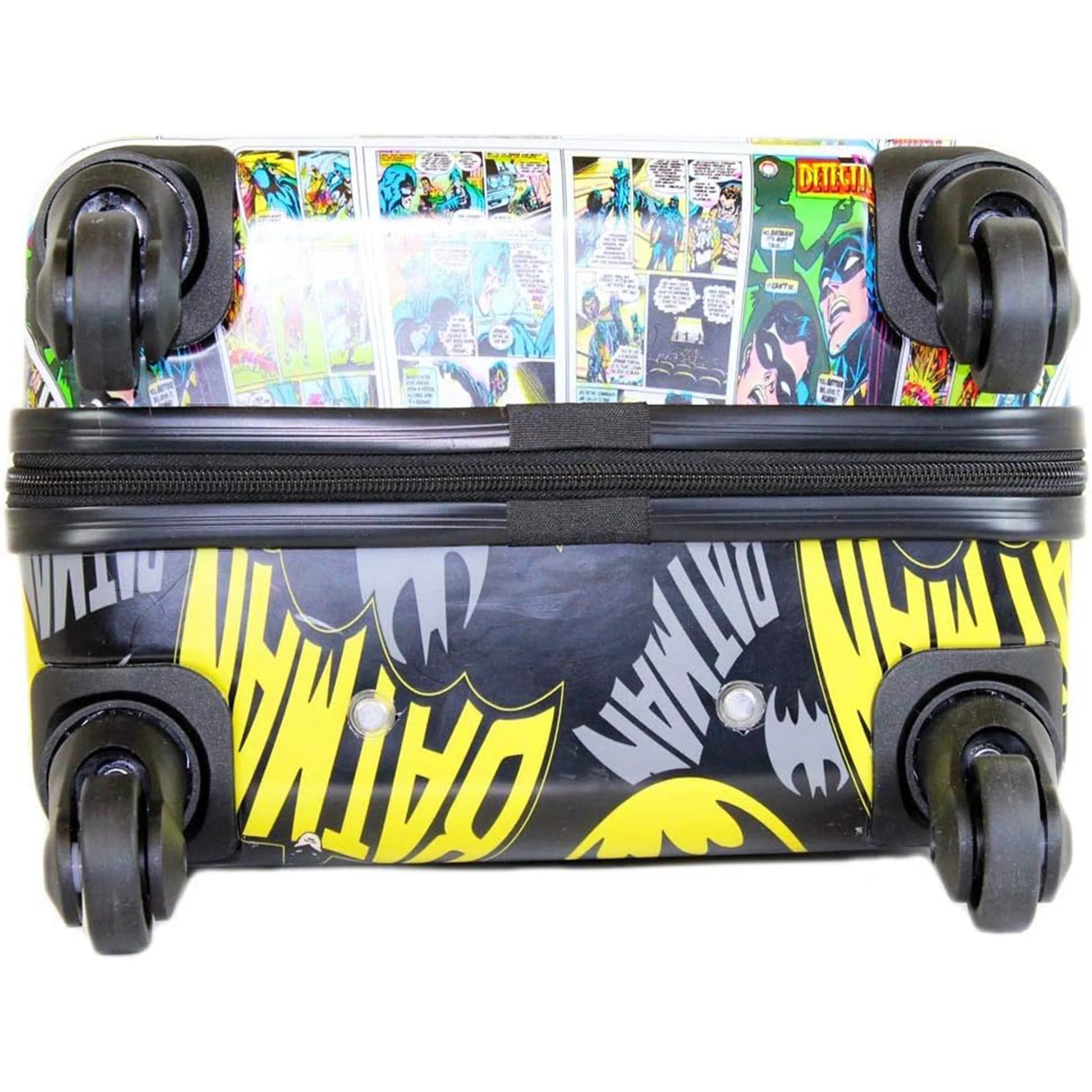 Batman Luggage 20 Inches Hard-Sided Tween Spinner Carry-On Travel Trolley Rolling Suitcase for Kids