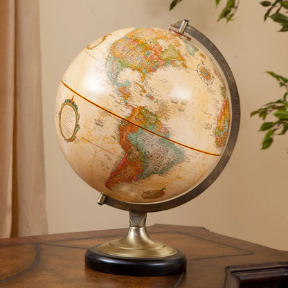 Replogle Sierra Desktop Globe, Antique 12"