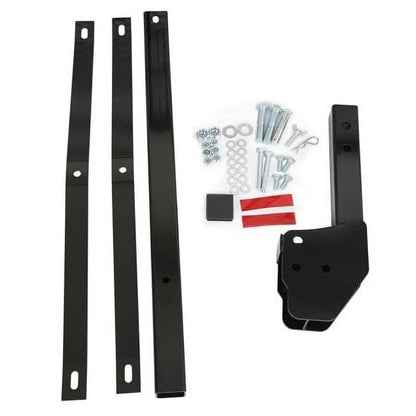 Kojem 500 Lbs Hitch Mount Cargo Carrier 60" x 24" x 14" Folding Cargo Rack Rear Luggage Basket Fits 2" Receiver for Car SUV Camping Traveling