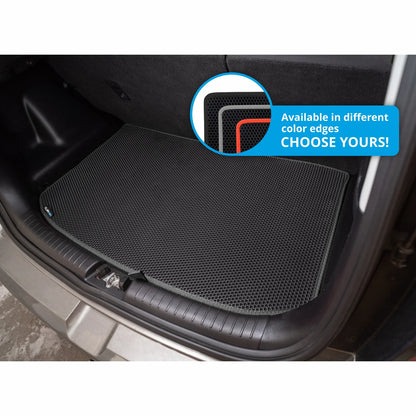 CLIM ART Cargo Liner for Kia Soul 2014-2019 Custom Fit Trunk Mat, with Honeycomb Dirtproof & Waterproof Technology - All-Climate, Heavy Duty, Anti-Slip Cargo Liner, Luggage - FL01114042