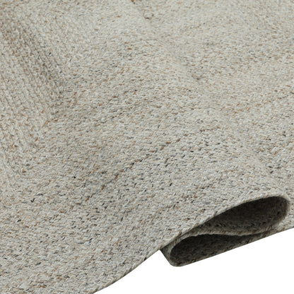 Obeetee Layla Braided Area Rug, Tan, 3' x 5'