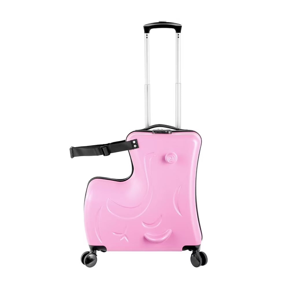 TOHU Kids Luggage, Kids Ride-on Luggage with Spinner Wheels Suitcase, Kid's Ride-On Suitcase Help Your Child Relax, Carry On Trolley Luggage with Password Lock, 20"