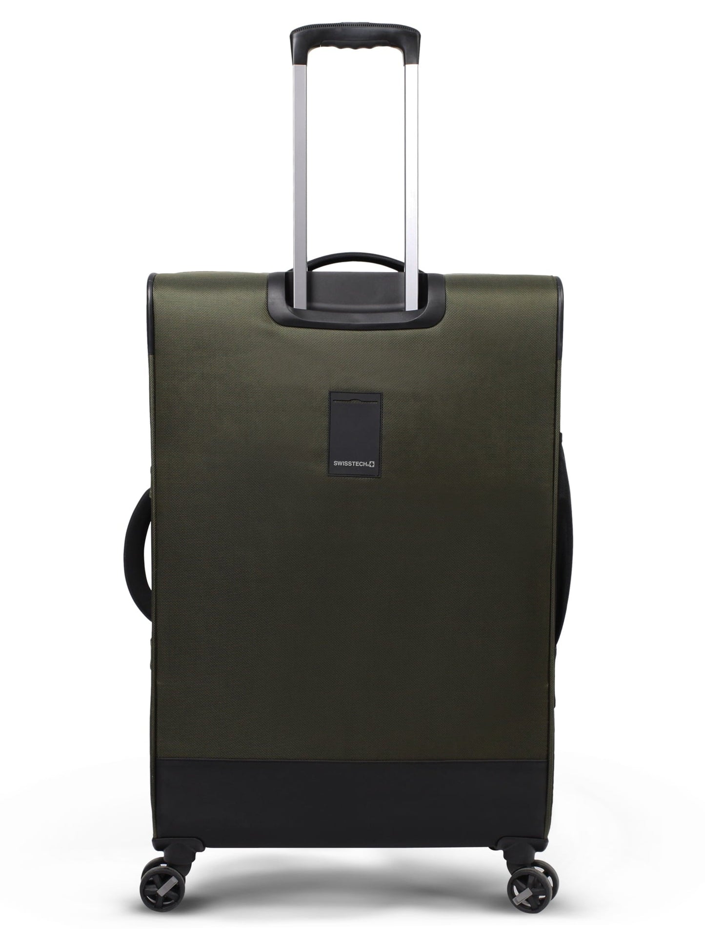 SwissTech Urban Trek 28" Check Soft Side Luggage, Olive (Walmart Exclusive)
