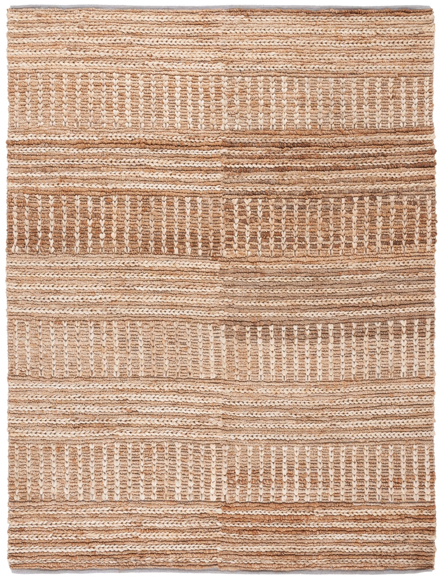 SAFAVIEH Natural Fiber Torrey Geometric Area Rug, Natural, 8' x 10'