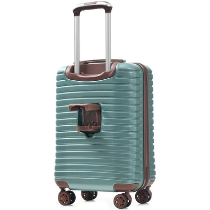 Hardshell Luggage Set with TSA Lock, 360° Spinner Wheels, Lightweight Durable Travel Suitcases