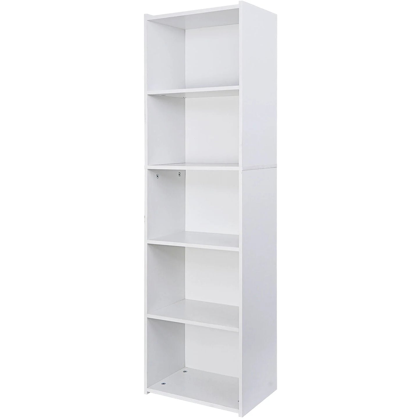 ZENSTYLE 5 Tier Bookcase Bookshelf Storage Wall Shelf Organizer Display Stand Home Office