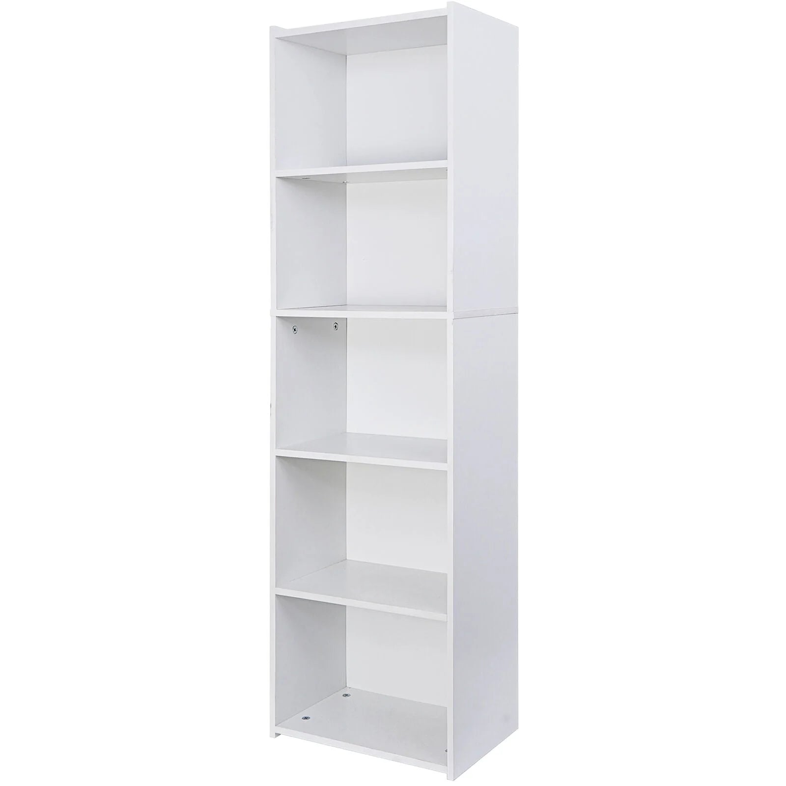 ZENSTYLE 5 Tier Bookcase Bookshelf Storage Wall Shelf Organizer Display Stand Home Office