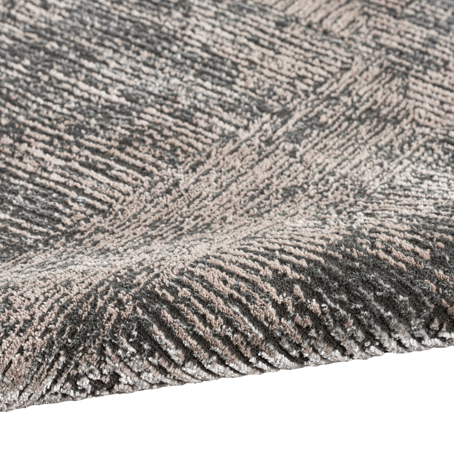 Calvin Klein Luminosity Black Ivory Area Rug, 5'3' x 7'3'
