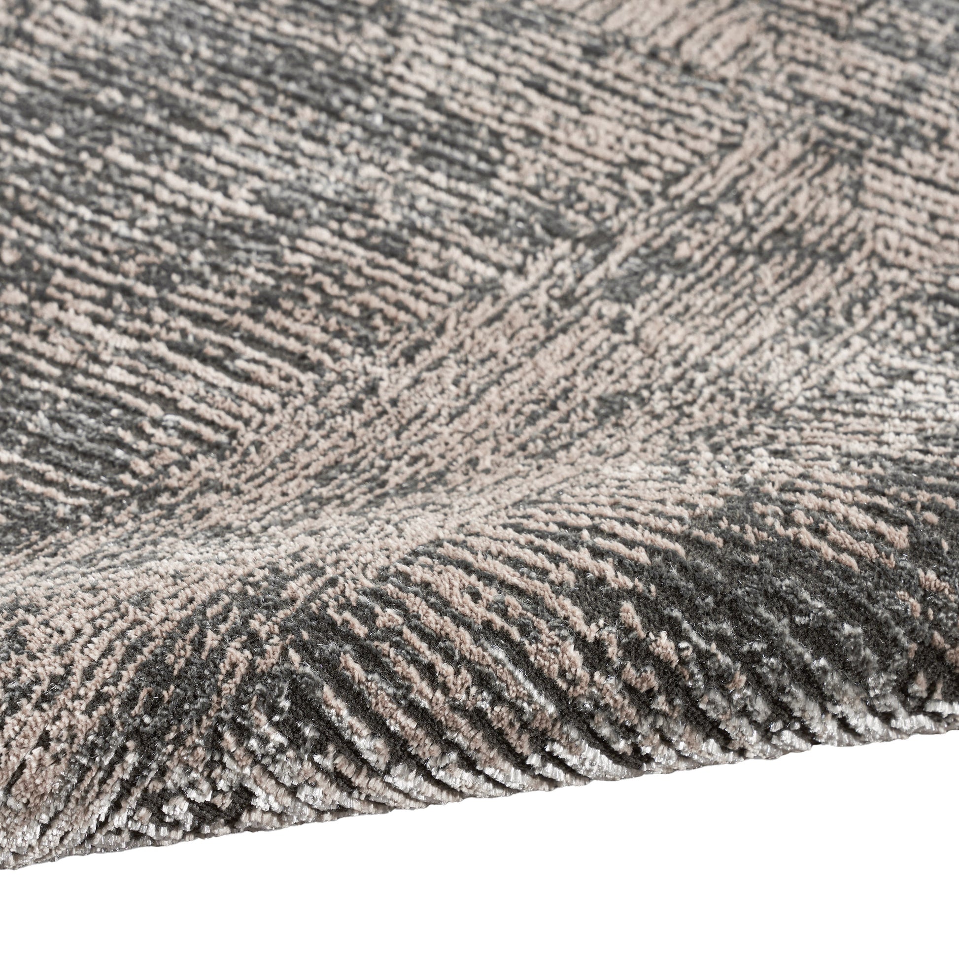 Calvin Klein Luminosity Black Ivory Area Rug, 5'3' x 7'3'