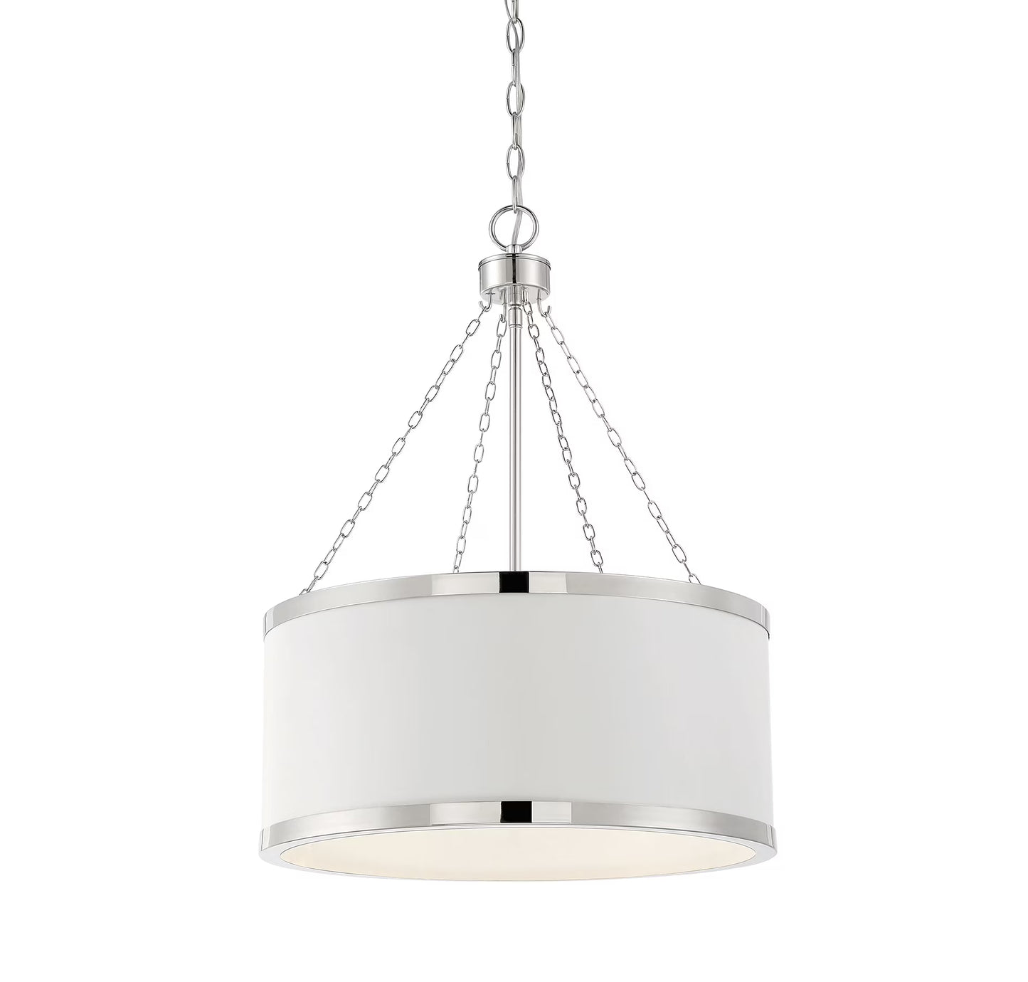Black with Warm Brass Accents Six Light Pendant from the Delphi Collection