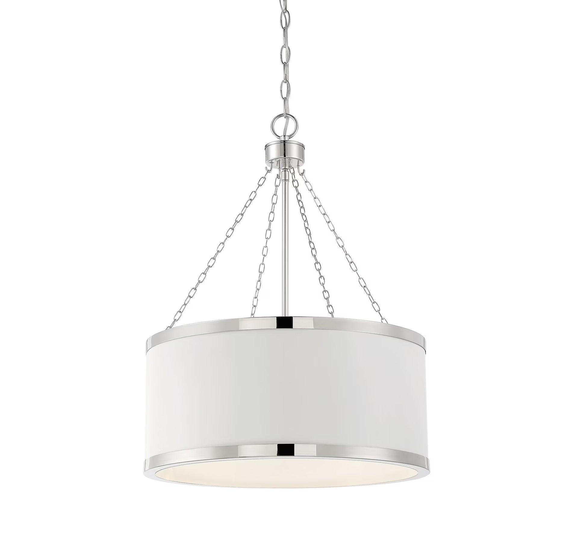Black with Warm Brass Accents Six Light Pendant from the Delphi Collection