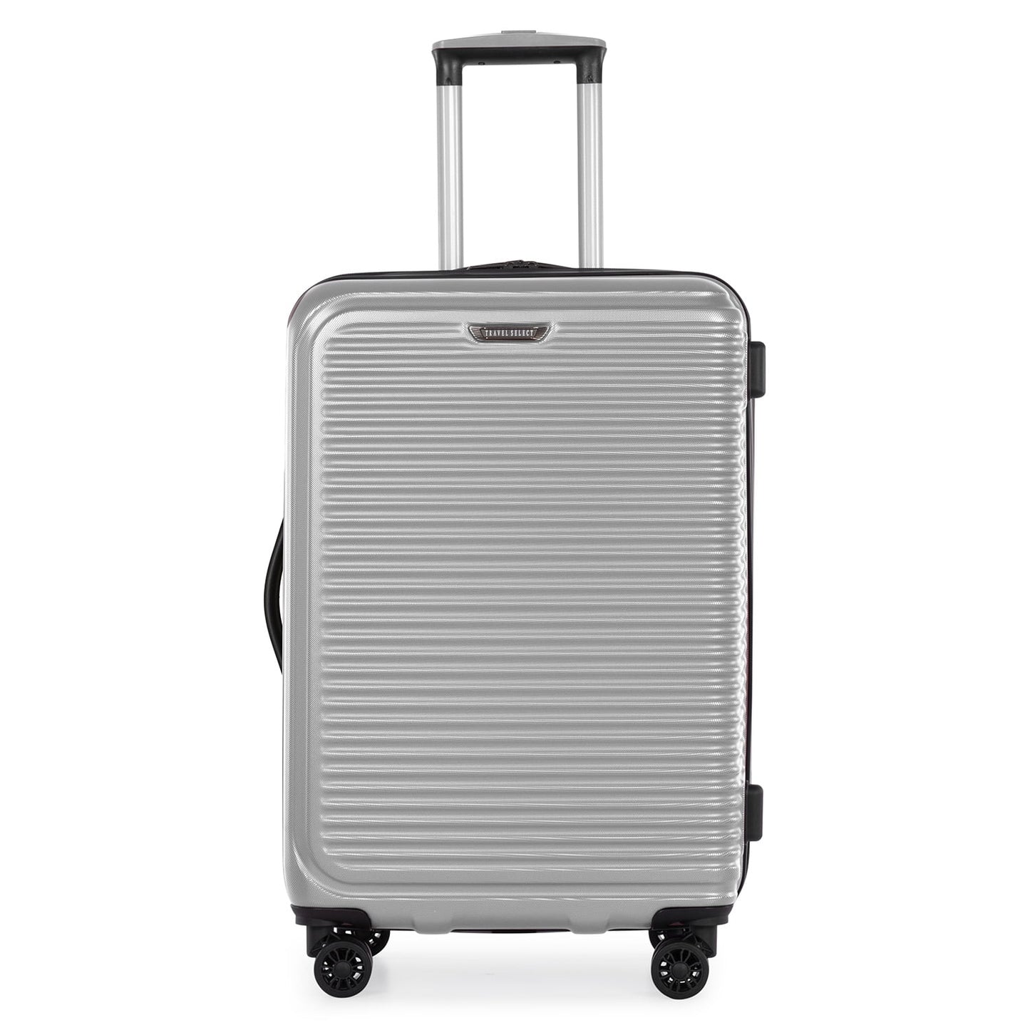 Travel Select Savannah Hardside Spinner Luggage Set, Silver, 3-Piece (20/24/28)