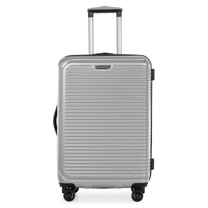 Travel Select Savannah Hardside Spinner Luggage Set, Silver, 3-Piece (20/24/28)