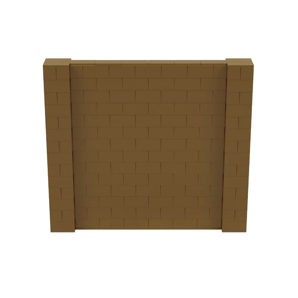 EverBlock 5° x 7° Wall Kit | Modular Building Blocks | Wall System for Building, Display & Structures | Room Divider & Partition | Easy to Connect & Reuse | Indoor & Outdoor Use