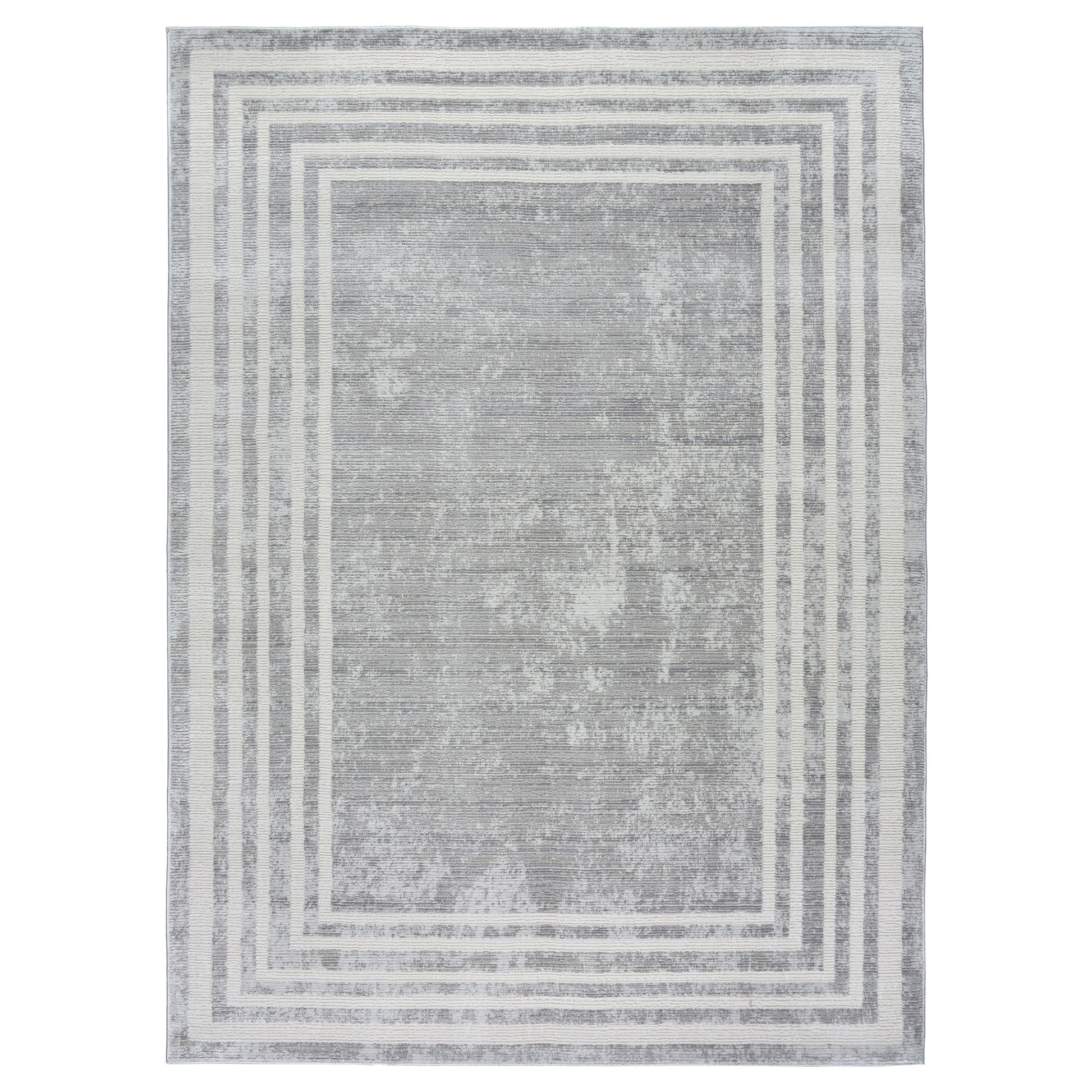 Sasha Area Rug, Damson Gray, 5’3” x 7’