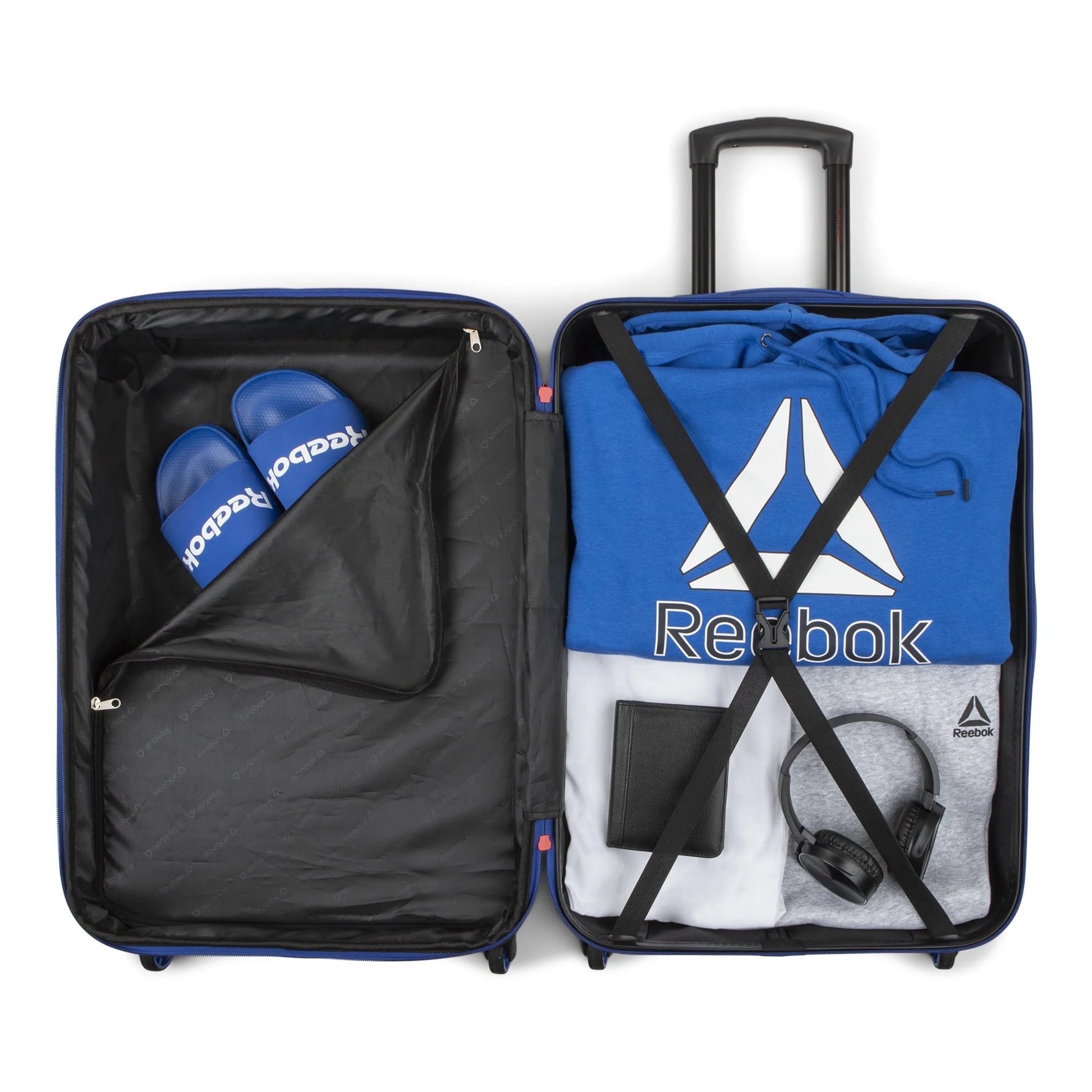 Reebok - Time Out Collection - 3 Piece Hardside Luggage Set - ABS/PC