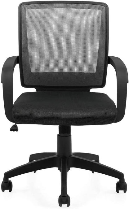 GOF 1 Person Workstation Cubicle (5.5'D x 6'W x 6'H)/Office Partition, Room Divider (72" H Cubicle Only, Grey)