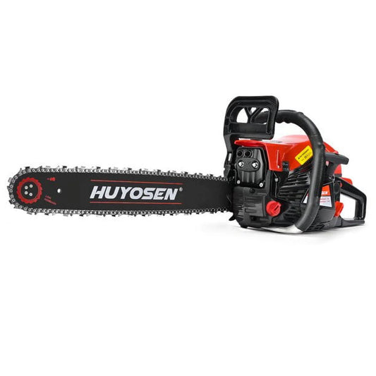 HUYOSEN 62CC 2-Cycle Gas Powered Chainsaw, 20-Inch Chainsaw, Cordless Handheld Gasoline Power Chain Saws for Cutting Trees, Wood, Garden and Farm(HN-C6220K)
