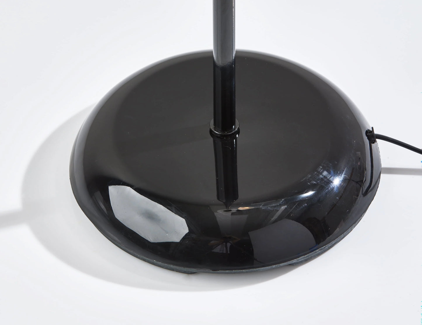 Mainstays 71" Floor Lamp, Black Plastic , Modern Styling for Young Adult Dorm or Adult Home Office.