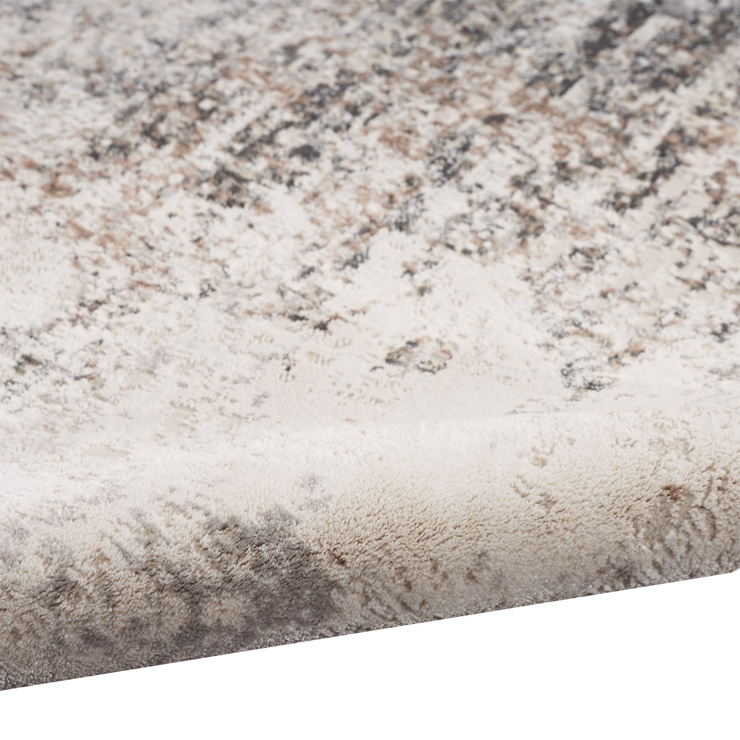 Calvin Klein Luminosity Ivory Gray Area Rug, 5'3' x 7'3'