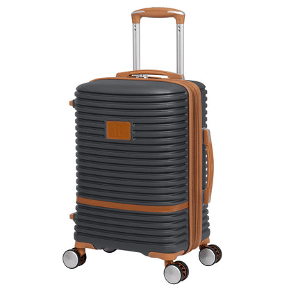 it luggage Replicating 21" Hardside Expandable Carry-on Spinner Luggage, Gray