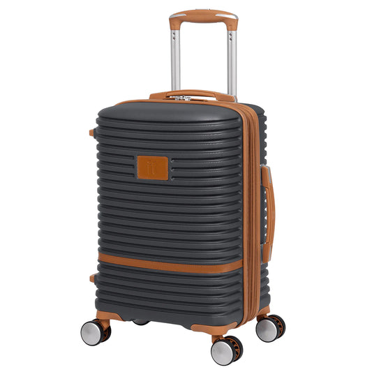it luggage Replicating 21" Hardside Expandable Carry-on Spinner Luggage, Gray