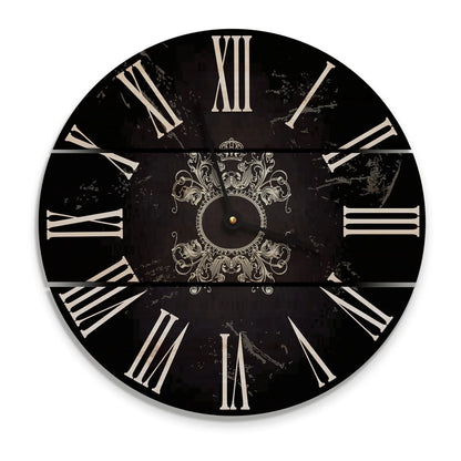 Day Dream CLPB24 24 in. Parisian wood Wall Clock
