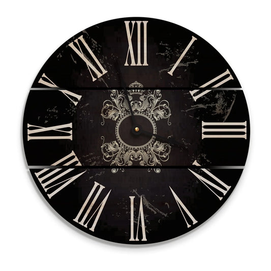 Day Dream CLPB24 24 in. Parisian wood Wall Clock