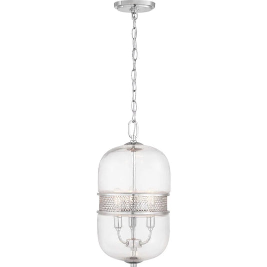 P500156-015-Progress Lighting-Cayce - Pendants Light - 3 Light - Globe Shade in Bohemian and Luxe and Mid-Century Modern style - 9 Inches wide by
