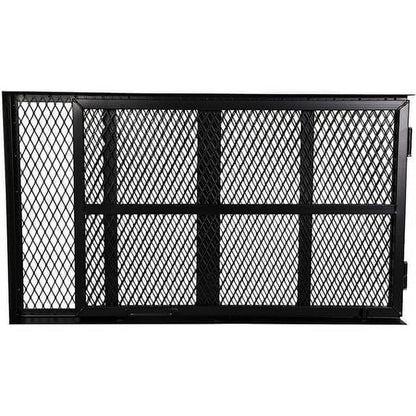 HECASA Hitch Mounted Cargo Carrier Mobility Scooter and Wheelchair Carrier Rack with Loading Ramp Luggage Basket Disability Medical Lift Rack