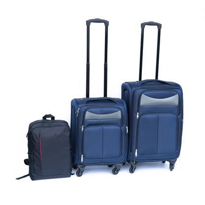 Luggage Backpack Set Blue