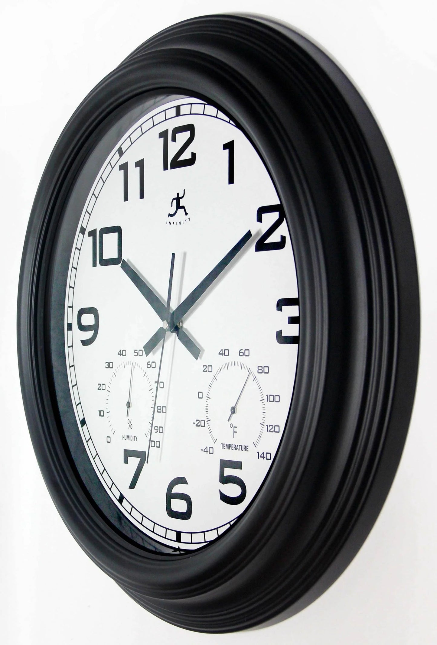 Infinity Instruments Classique Outdoor Wall Clock