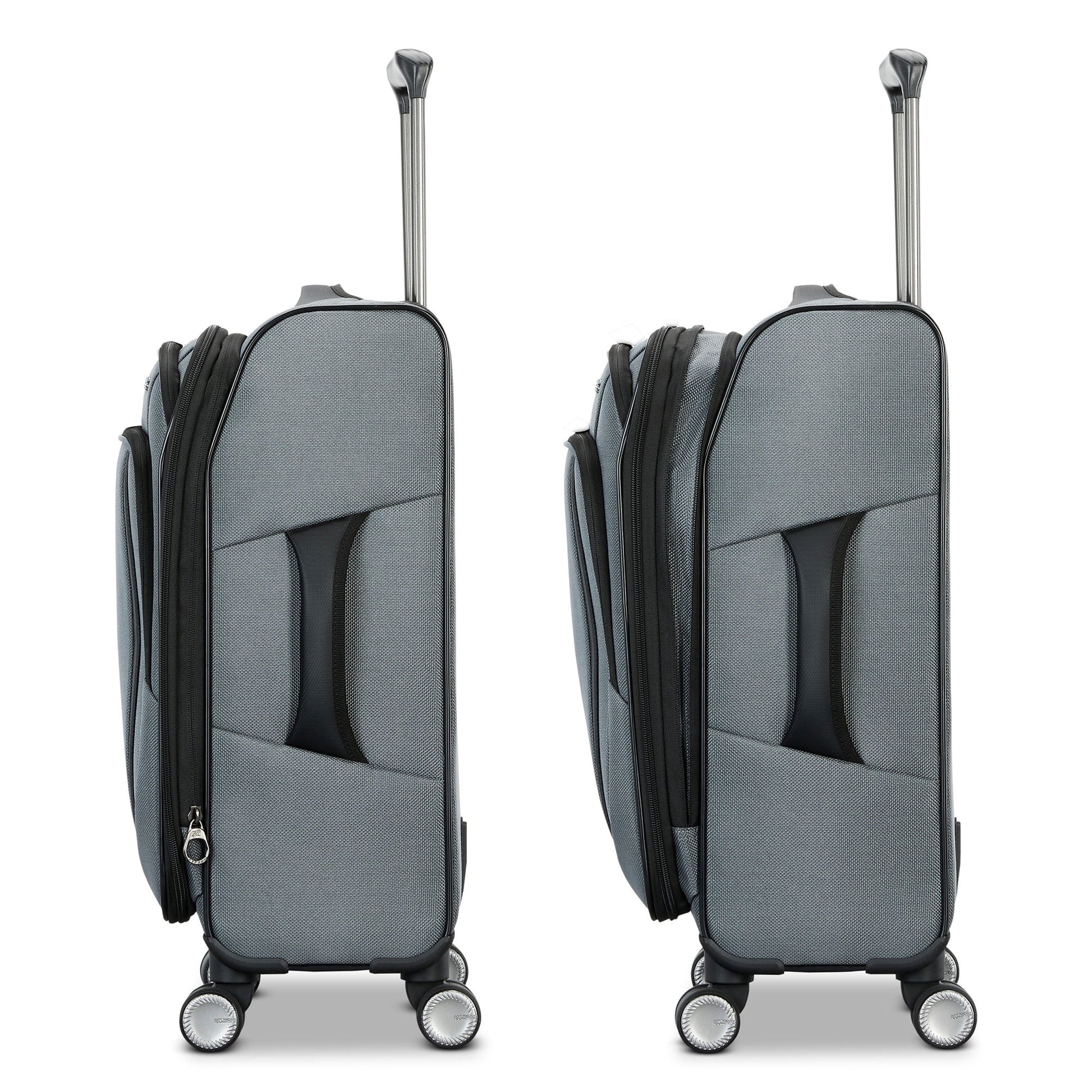 Open Box American Tourister Dash XLT 2 piece Softside Spinner Luggage Set - (20/28) Graphite