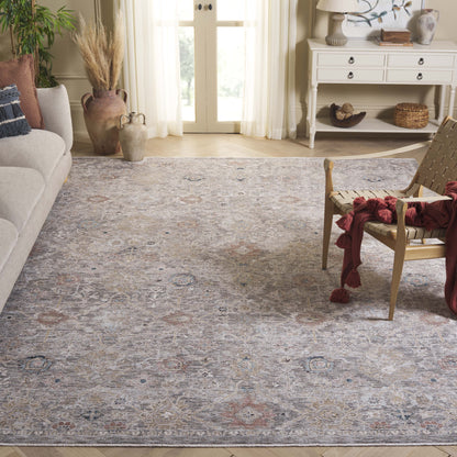 SAFAVIEH Autumn Freeman Floral Area Rug, Beige/Ivory Blue, 8' x 10'