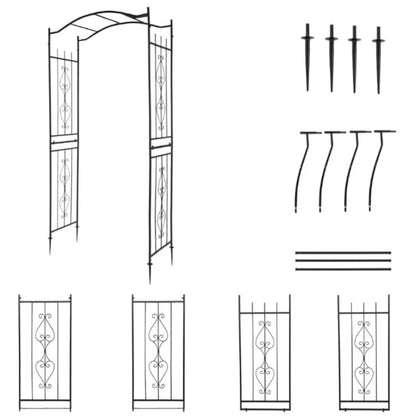 Ktaxon 7' Wooden Arbor Garden Arbor Trellis Arch Outdoor Backdrop Stand Archway for Plants Wedding, Diamond-shaped