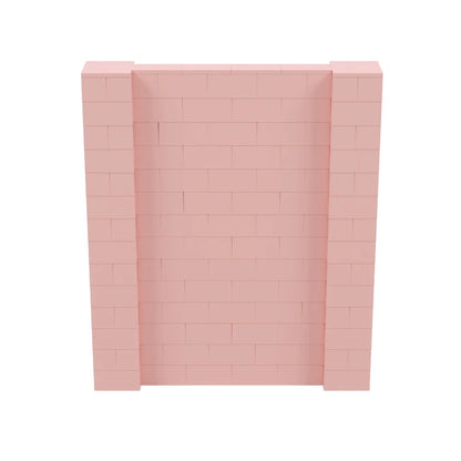EverBlock 5° x 7° Wall Kit | Modular Building Blocks | Wall System for Building, Display & Structures | Room Divider & Partition | Easy to Connect & Reuse | Indoor & Outdoor Use