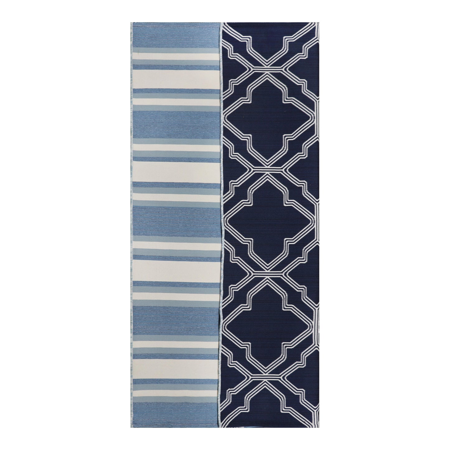 Better Homes & Gardens Trellis/Stripe Reversible Outdoor Rug