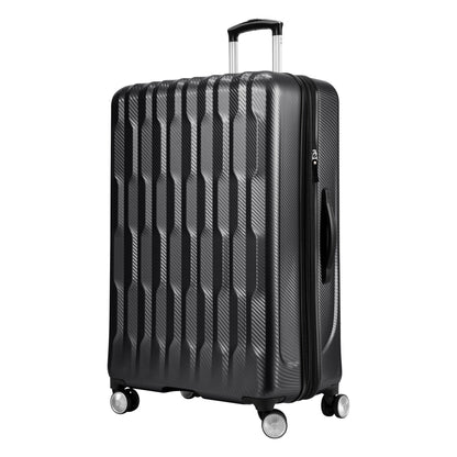 Ricardo Beverly Hills Anchor Bay Hardside 29" Expandable Checked Spinner Luggage, Charcoal