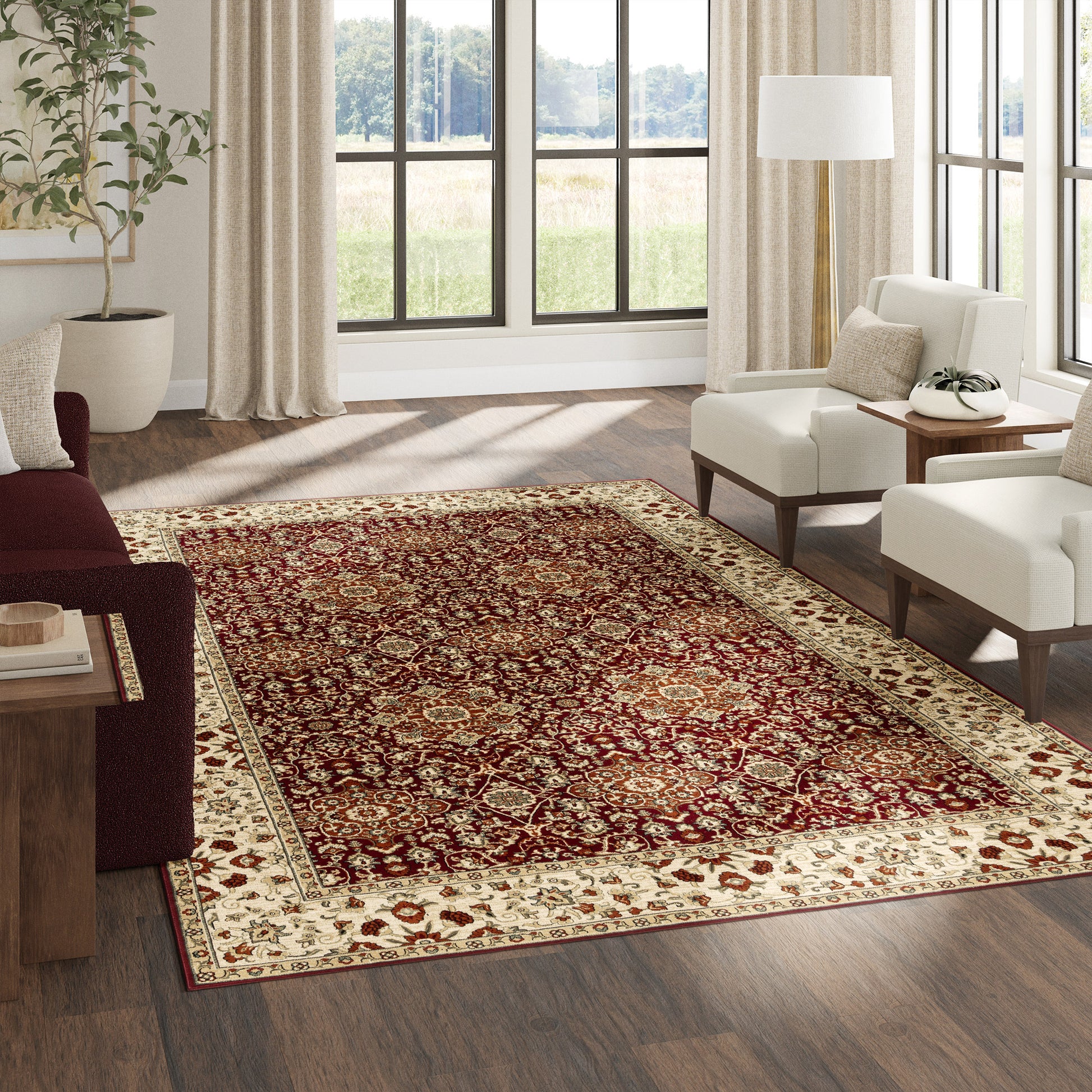 Thomasville Timeless Classic Area Rug Collection, Marnie Red