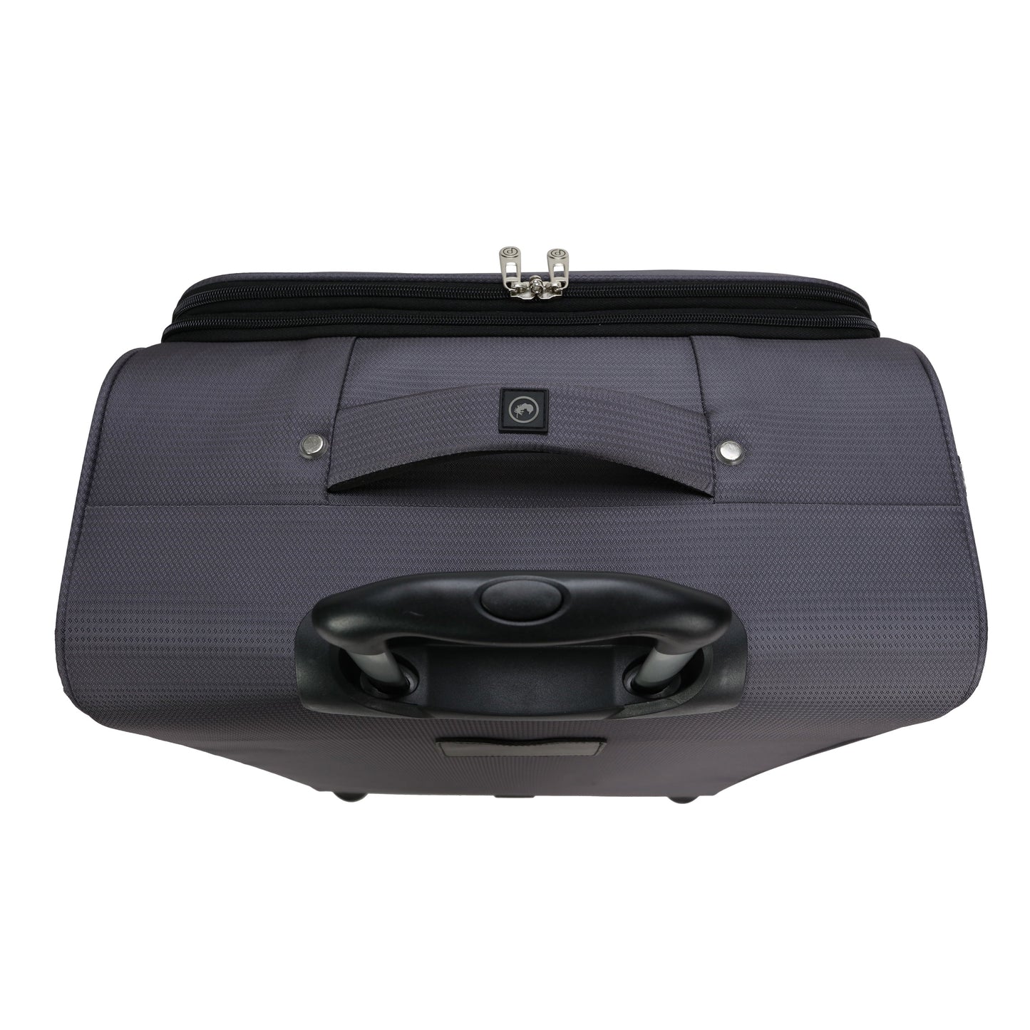 Protege 26-inch Gravity Free Softside Upright Checked Travel Luggage, Grey, Adult