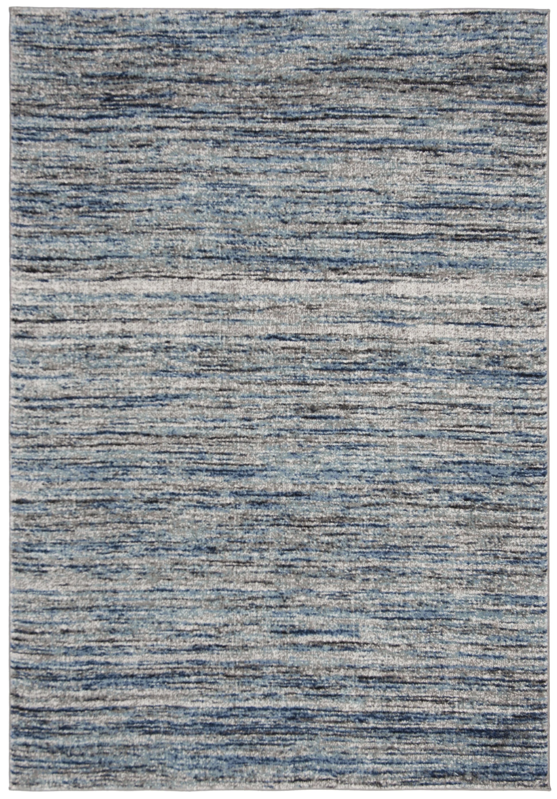 SAFAVIEH Galaxy Candelario Abstract Area Rug, Blue/Grey, 5'3" x 7'6"