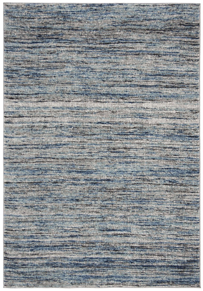 SAFAVIEH Galaxy Candelario Abstract Area Rug, Blue/Grey, 5'3" x 7'6"
