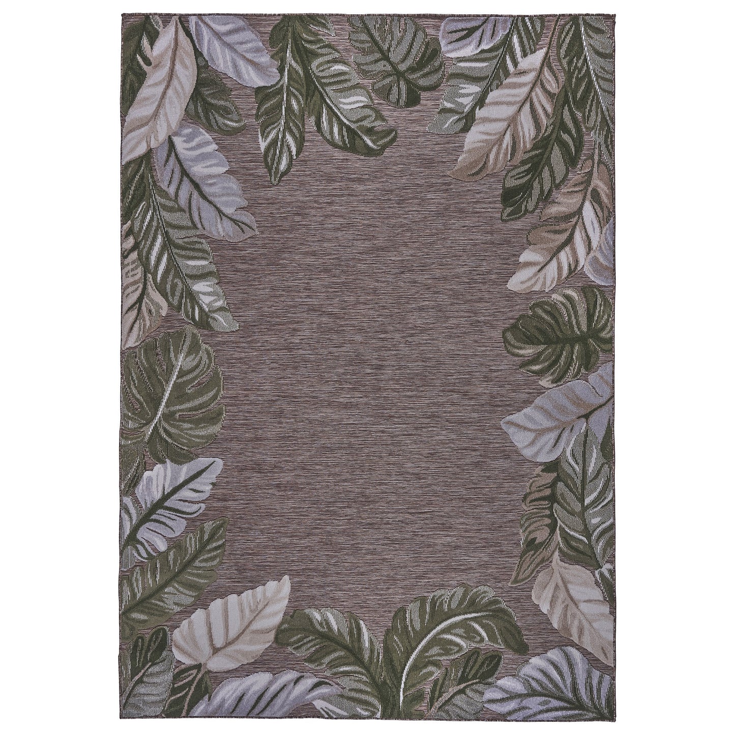 Laguna Indoor/Outdoor Area Rug, Molokai Natural, 5’3” x 7’
