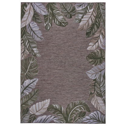 Laguna Indoor/Outdoor Area Rug, Molokai Natural, 5’3” x 7’