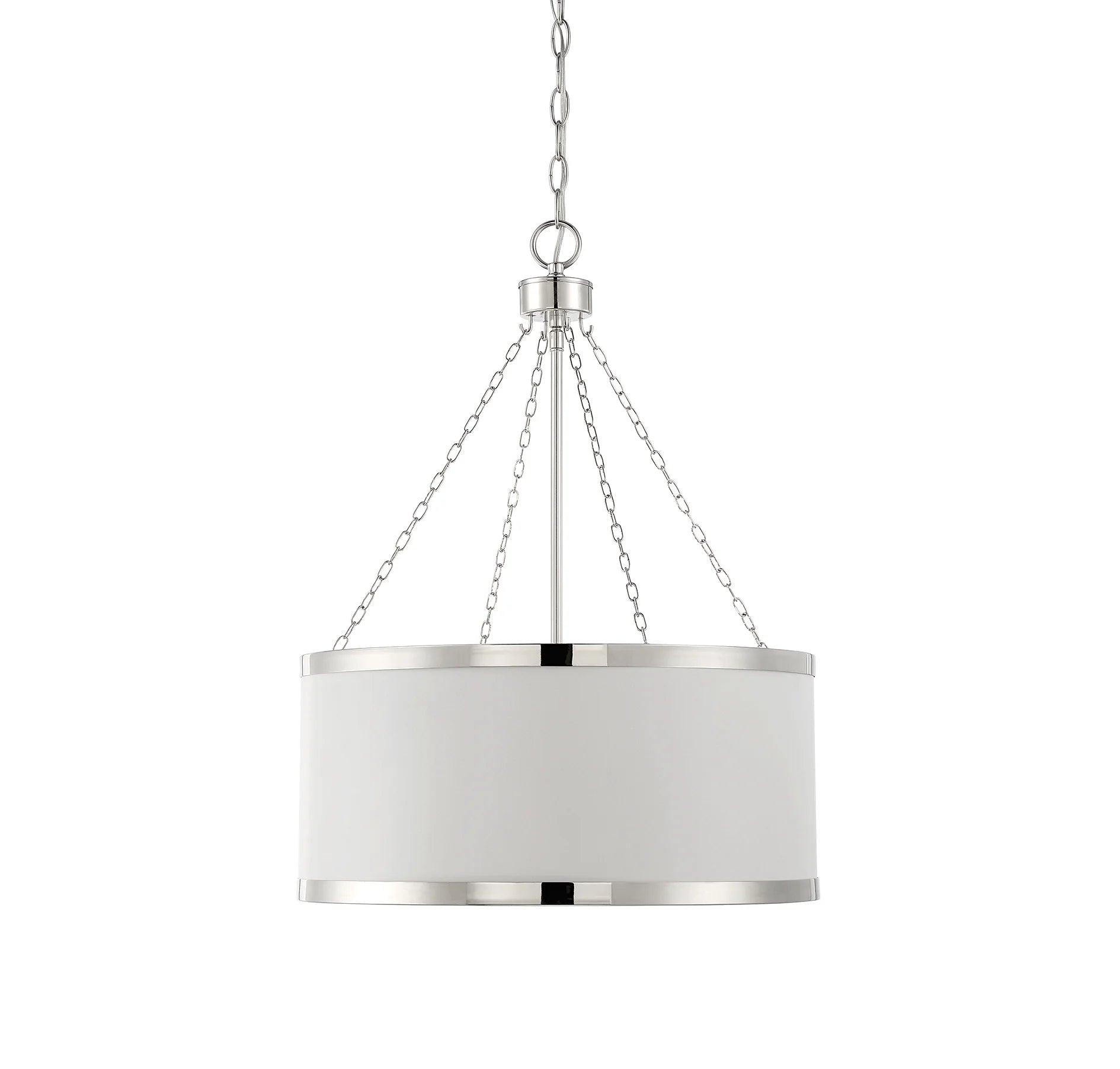 Black with Warm Brass Accents Six Light Pendant from the Delphi Collection