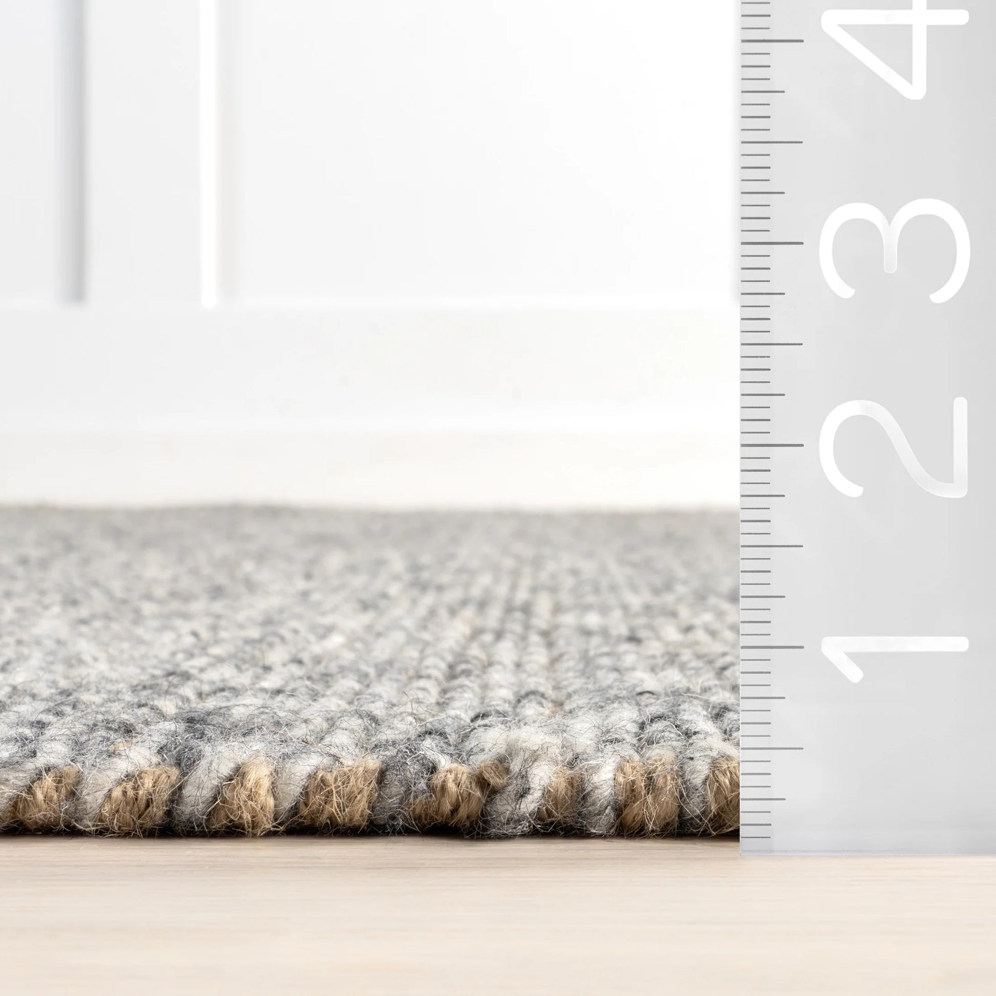 nuLOOM Katniss Coastal Transitional Area Rug, 8' 6" x 11' 6", Katniss Charcoal