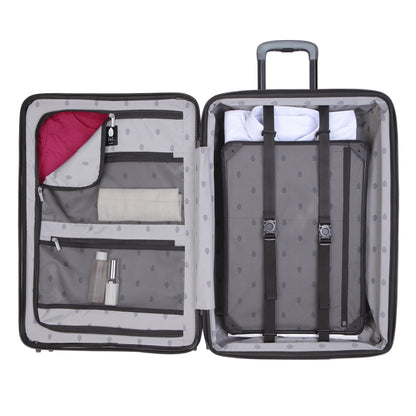 btL 20-inch Expandable Hardside Carry-on Upright Luggage, Black