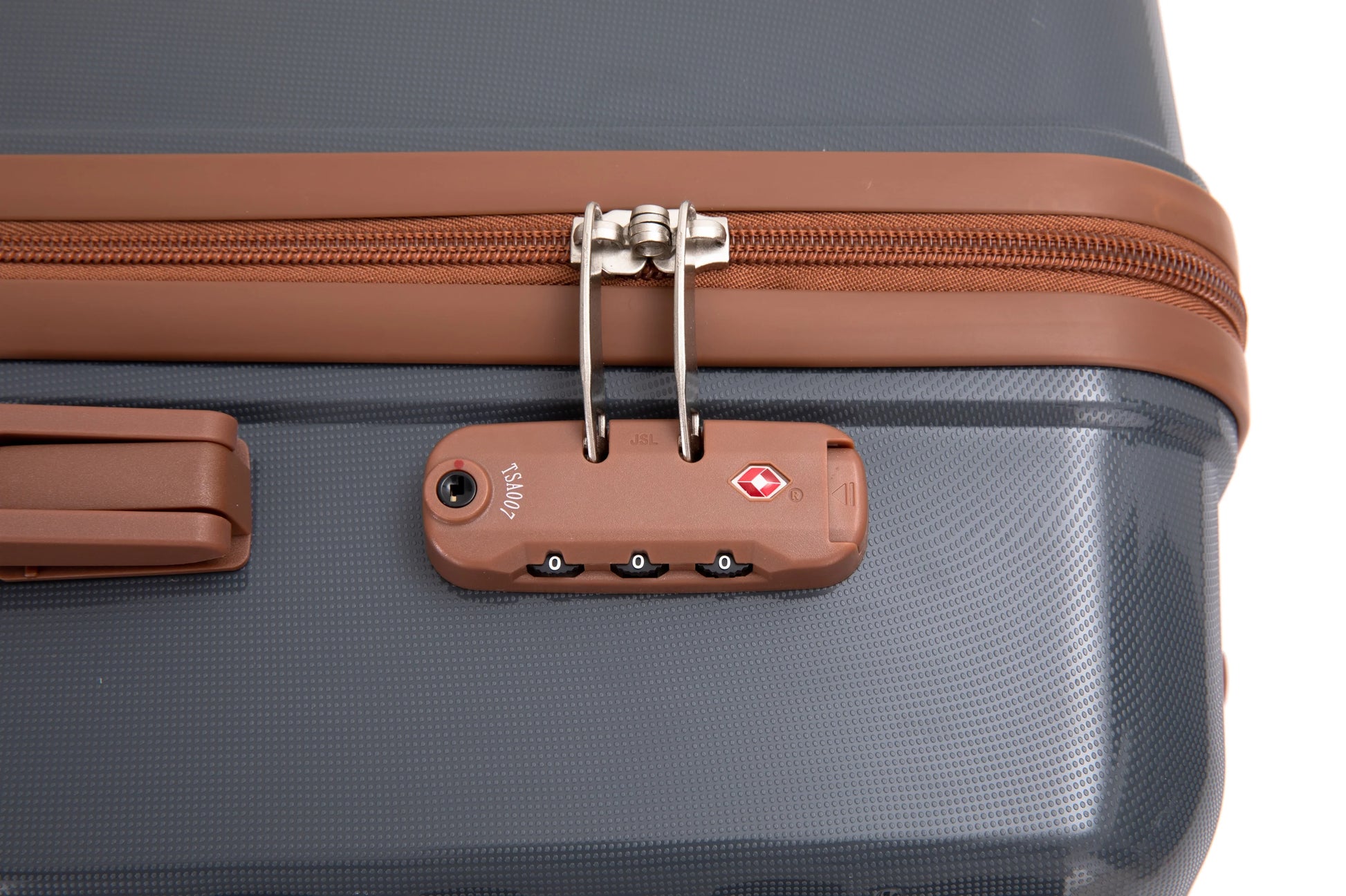 Hard Luggage Case 5-Piece Set (20"24"28 +a travel bag and a toiletry bag) ,PP Hardshell Carry on Luggage Set with TSA Lock Carry On Suitcase Luggage Durable Suitcase Color DARK GREY,Travel Hard Cas
