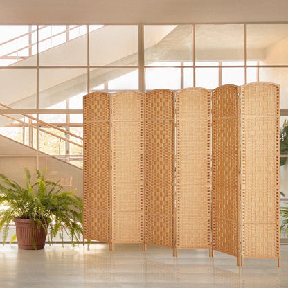 3-Panel Room Divider, 6 ft Office Partition Walls Wood Divider Folding Portable Privacy Screen, Room Dividers and Folding Privacy Screens for Home, Room Separator Wall Dividers,Black